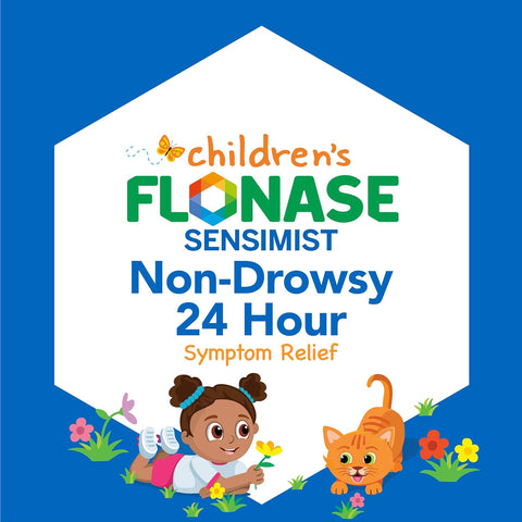 Flonase Sensimist Allergy Relief Nasal Spray for Adults and Kids - 120 Sprays Total (2 Bottles of 60 Sprays Each), (Pack of 4)